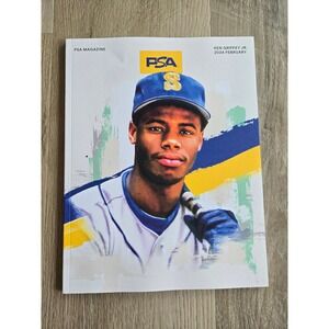 PSA Magazine Ken Griffey Jr February 2024 Baseball Collector Hobby